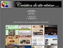 Tablet Screenshot of bonjean.com